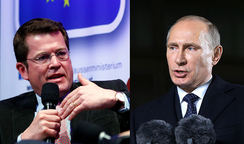 Guttenberg vs. Poetin: Een strijd der titanen