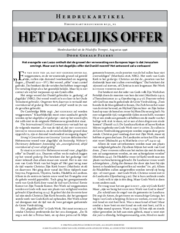 Het dagelijks offer
