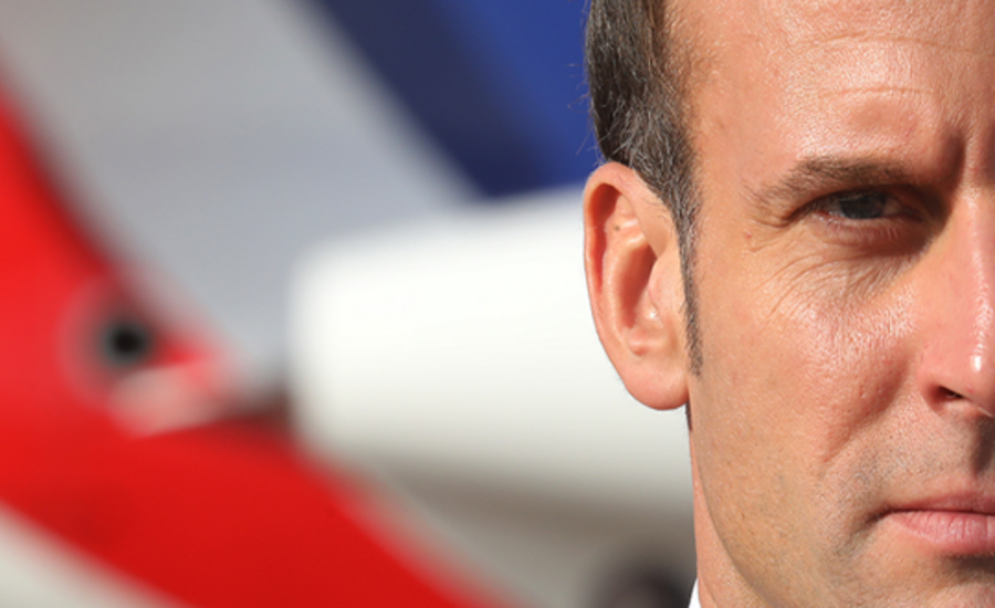 Emmanuel Macron en de Kruisvaarder van Frankrijk 