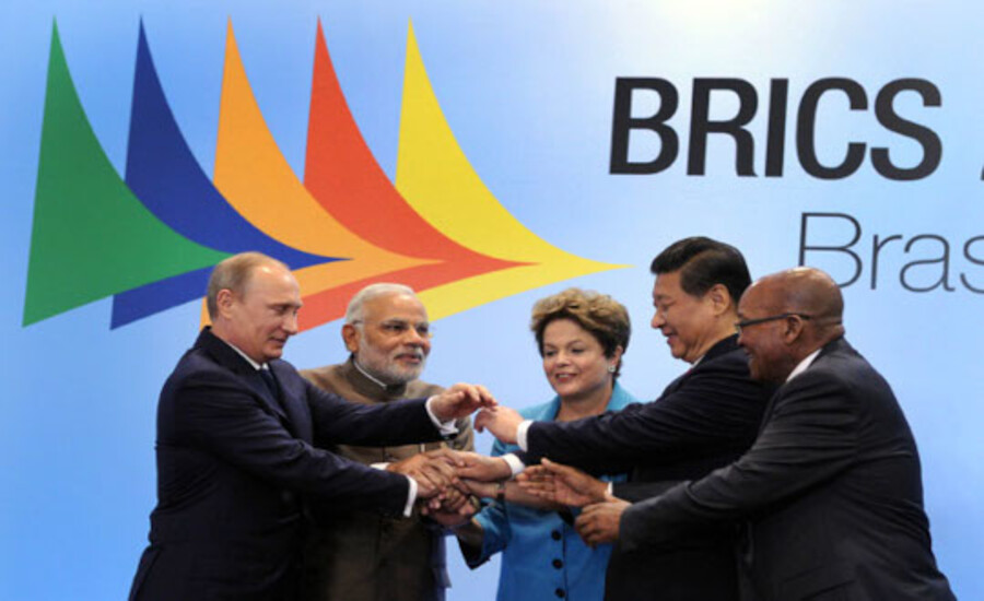 Let op de opkomst van BRICS