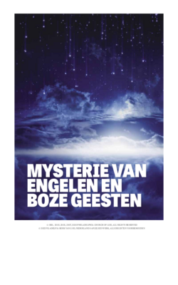 Mysterie van Engelen en Boze Geesten